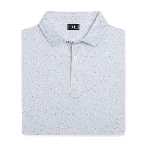 40799 Áo FJ Linework Floral Lisle