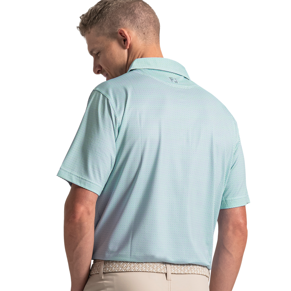 39496 Áo FJ Wave Print Lisle