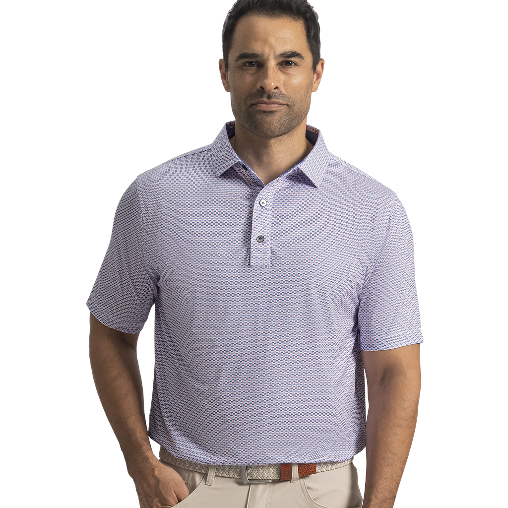 39482 Áo FJ Nautical Flag Print Lisle