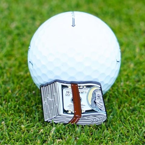 Đánh dấu bóng Skins Golf Dollar Bills