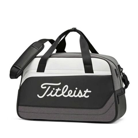 TA25PSBB-01 Túi xách tay TT PURSUIT BOSTON BAG BLACK/WHITE