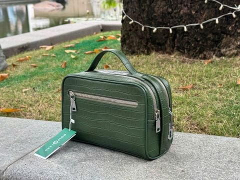 Túi Cầm Tay Da GLSX Vân cá (Quai 2 chiều)