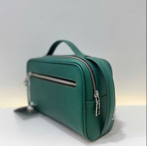 Túi Cầm Tay Da GLSX Vân Taiga (Quai 2 chiều)