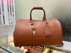 Túi Xách Tay cần kéo Da GLSX TAIGA Vàng Bò