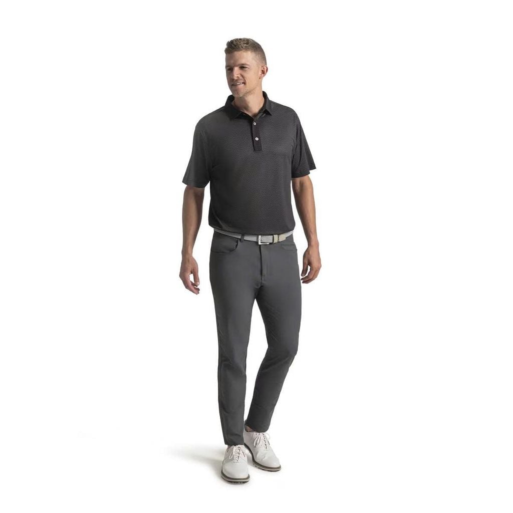 39478 Áo FJ Star Geo Pique Self Collar