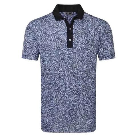 39476 Áo FJ Condensed Camo Print Lisle Self Collar