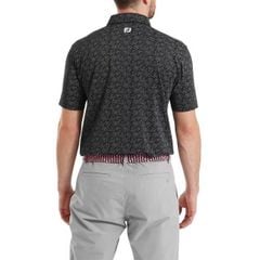 39485 Áo FJ Wingtip Floral Lisle Self Collar