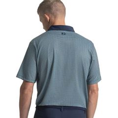 39487 Áo FJ Texture Check Lisle Self Collar