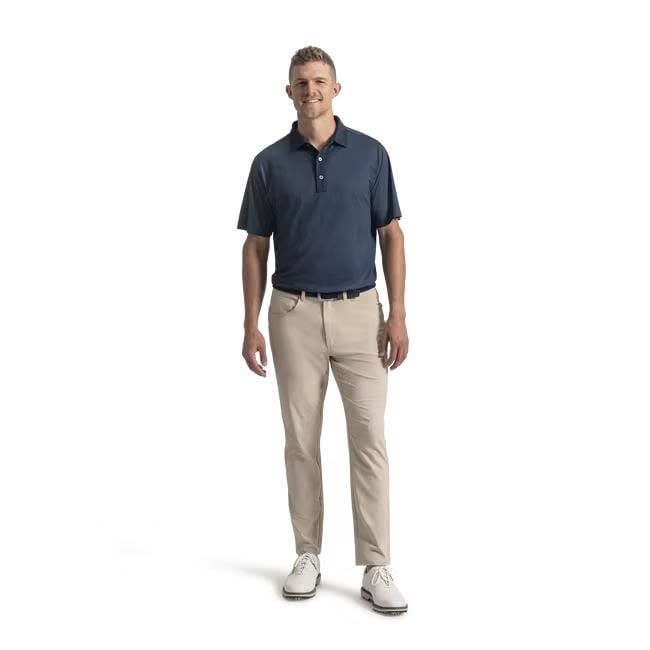 39479 Áo FJ Star Geo Pique Self Collar
