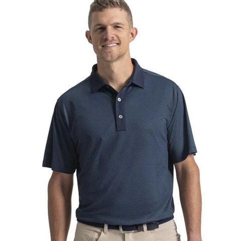 39479 Áo FJ Star Geo Pique Self Collar