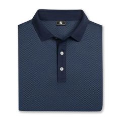 39479 Áo FJ Star Geo Pique Self Collar