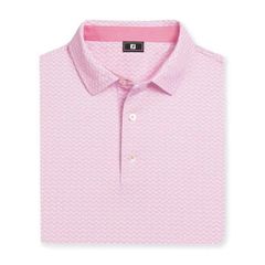 39458 Áo FJ Scallop Geo Pique Self Collar
