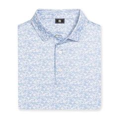 39467 Áo FJ Hidden Palm Print Lisle Self Collar