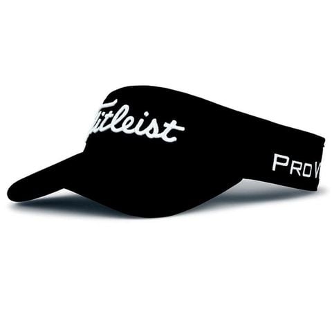 TH25VTP-01 Mũ Titleist TOUR PERFORMANCE VISOR BLK/WHT