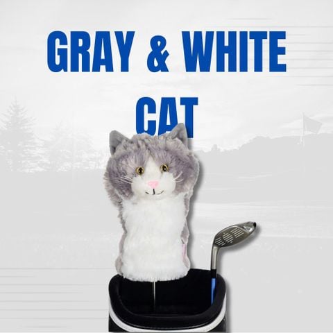 Cover DN Gray & White Cat