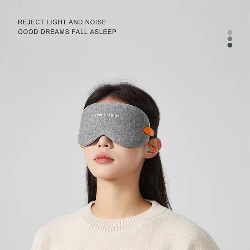 The SweetDream | Bịt Mắt Cao Cấp 2in1 Kèm Bịt Tai Êm Ái Ngủ Ngon Ngủ Sâu, Tiện Lợi Thoải Mái