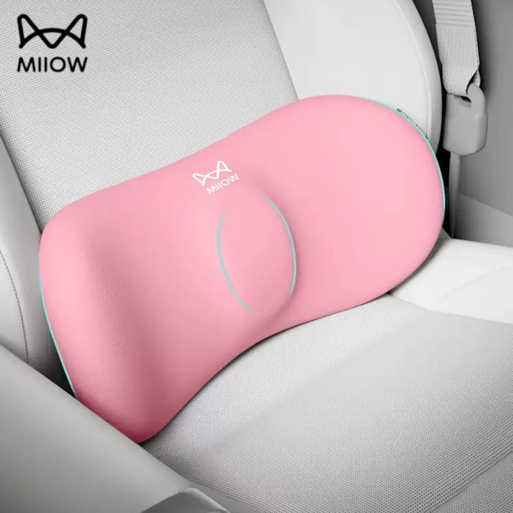 The ComfyGlow | Gối tựa lưng cao cấp giảm áp lực thắt lưng, mang lại cảm giác êm ái khi ngồi lâu.