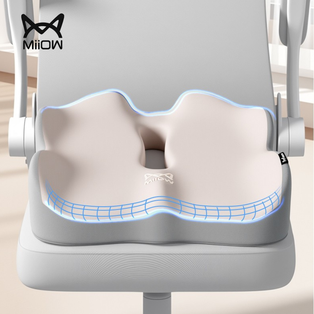 The ComfyTouch | Đệm ngồi công thái học văn phòng cao cấp, mềm mại êm ái, thoáng khí, giữ lưng thẳng đẹp