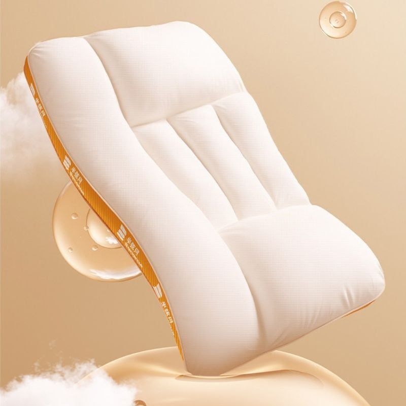 The CozyElite Bananue | Gối ngủ công thái học bông gòn cao cấp, ngủ ngon ngủ sâu, giảm đau nhức cổ vai gáy chuẩn y khoa