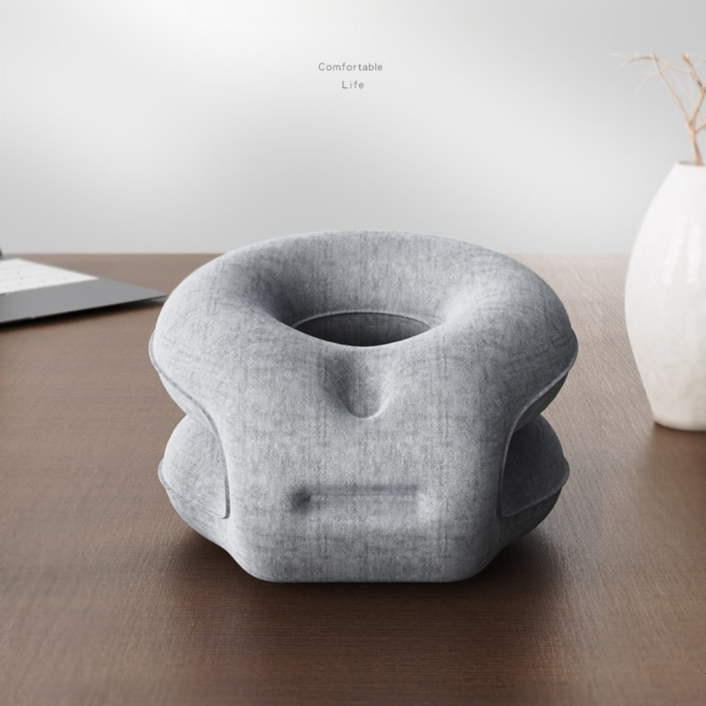 The ComfyDream | Gối ngủ hơi công thái học văn phòng cao cấp, mềm mại êm ái, gấp gọn tiện lợi