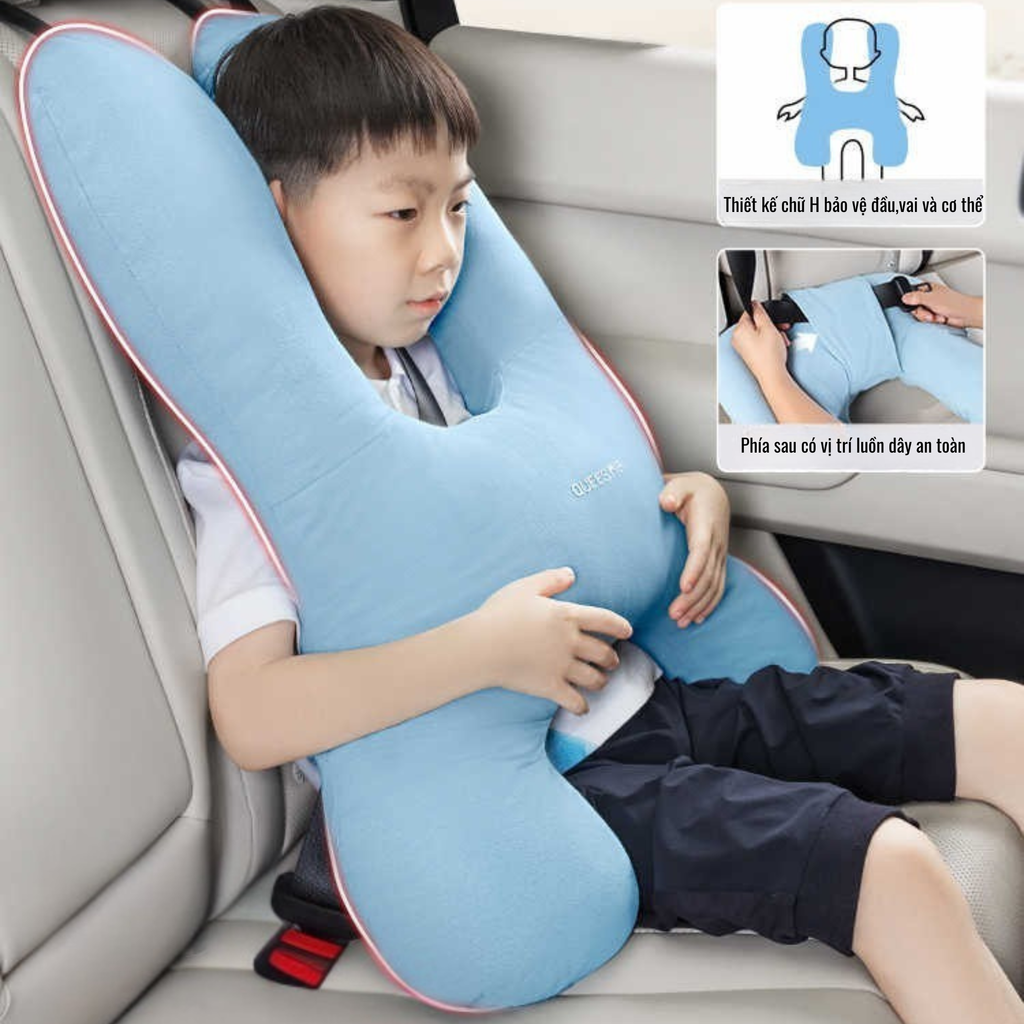 The Little Bunny | Gối Tựa Mềm Mại Cho Bé Ngủ Ngon Suốt Hành Trình