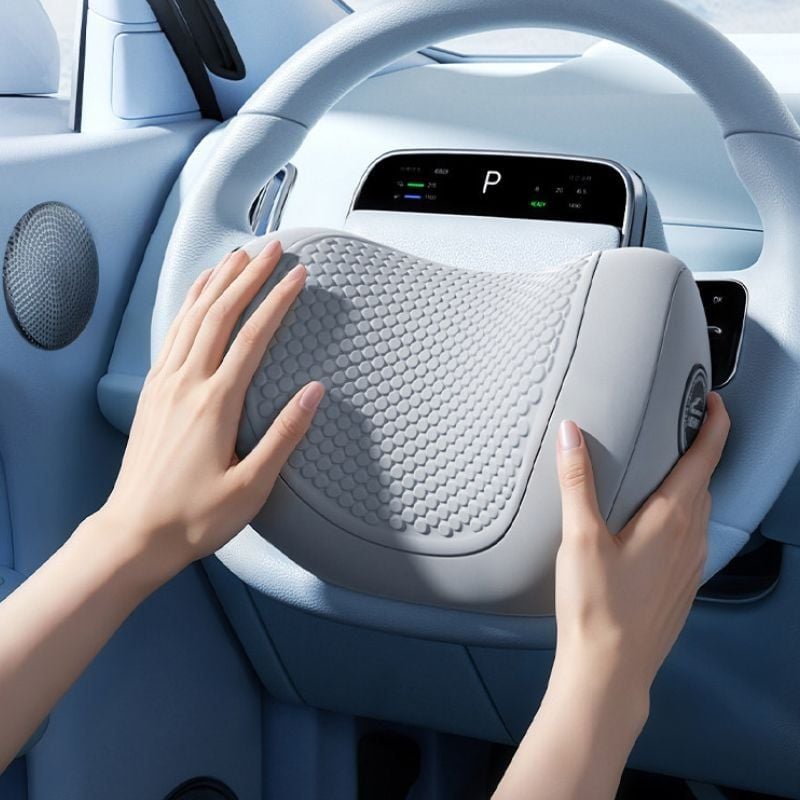 The ComfyFreeze | Gối tựa đầu Gel băng mát lạnh giảm nhiệt nhanh chóng, công thái học Memory Foam cao cấp êm ái thoải mái