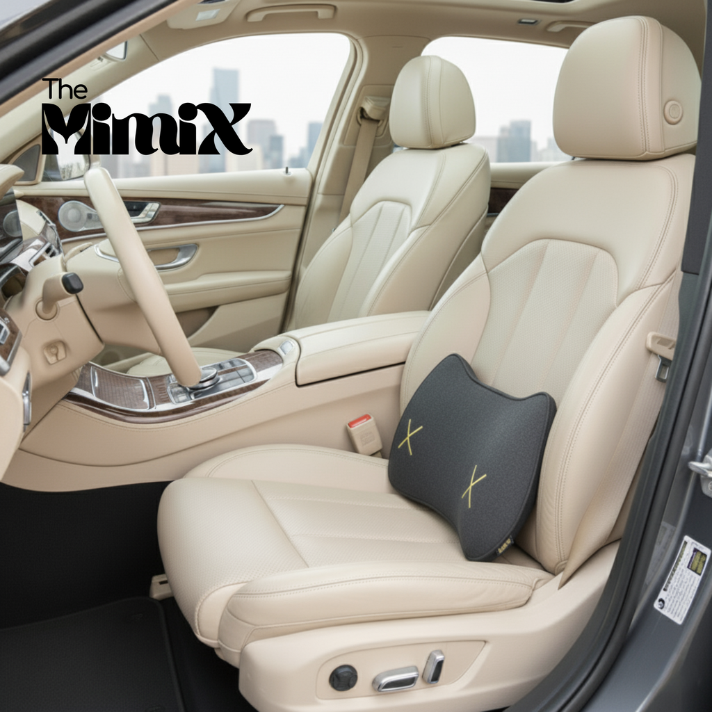 The MimiX | Gối Tựa Lưng Xe Hơi Công Thái Học (Chỉ gồm tựa lưng)