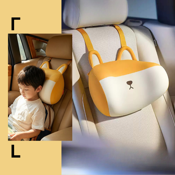  Combo 2 Comfy KidRest Vàng - Gối Tựa Cổ Cho Bé 