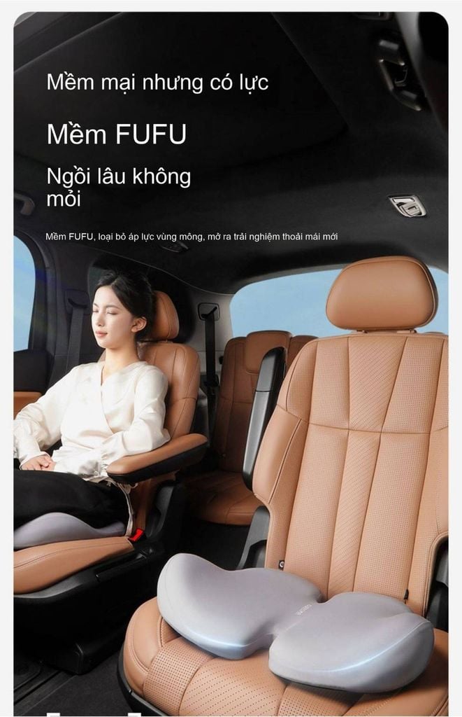 The ComfyAir | Gối Tựa Công Thái Học Cao Cấp – Êm Ái Thư Giãn Mọi Lúc, Mọi Nơi.