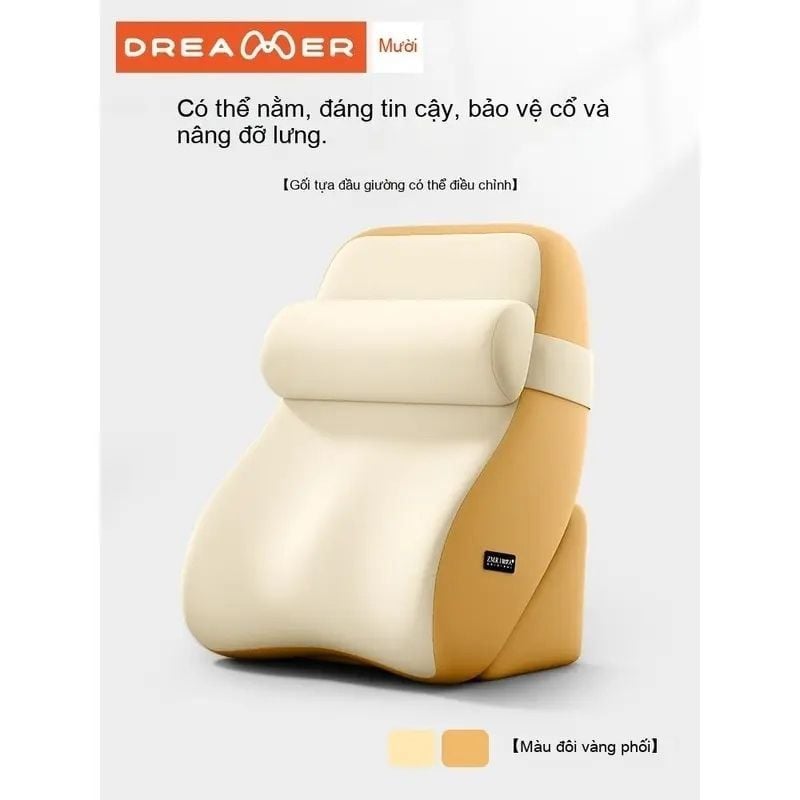 The ComfyBack | Gối tựa công thái học văn phòng cao cấp, mềm mại êm ái, nâng đỡ cổ vai gáy