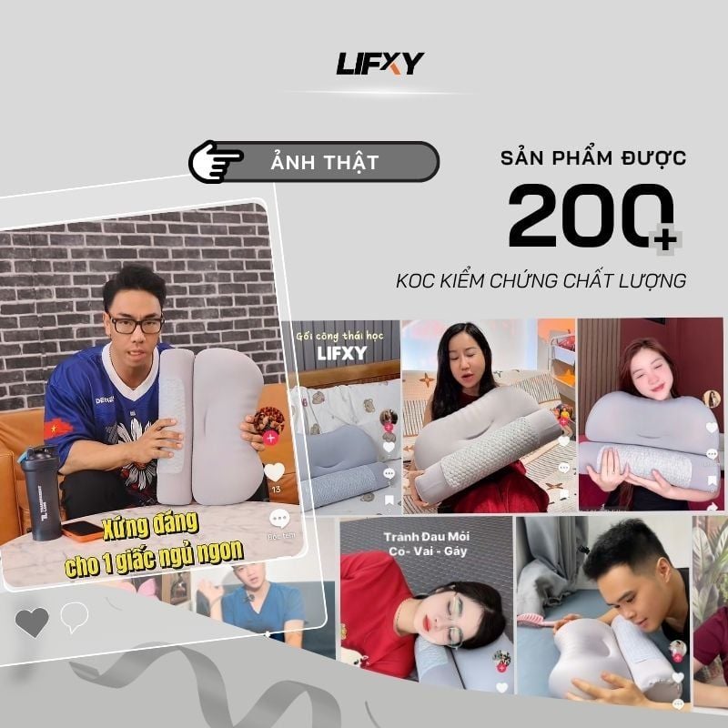 The CozyCare | Gối ngủ công thái học Memory Foam cao cấp, giảm đau nhức cổ vai gáy hiệu quả (Gối Không Pin)