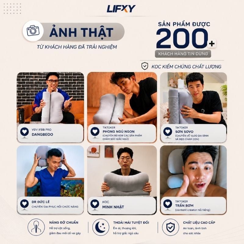 The CozyCare | Gối ngủ công thái học Memory Foam cao cấp, giảm đau nhức cổ vai gáy hiệu quả (Gối Không Pin)