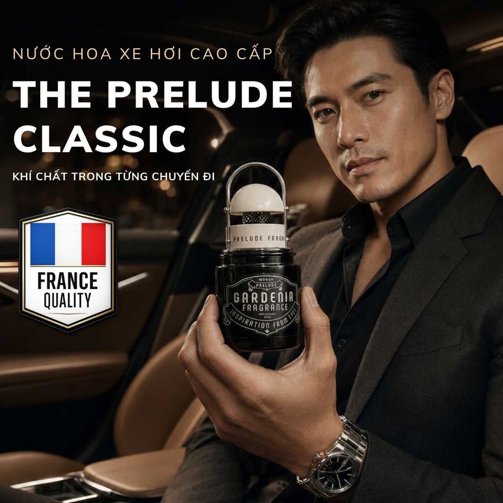 The Prelude Classic | Nước hoa xe hơi Pháp cao cấp, nhập khẩu, chuẩn hạng thương gia
