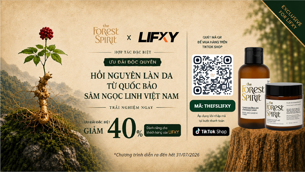  [Quà tặng không bán] - Voucher ưu đãi đặc biệt The Forest Spirit x LIFXY 