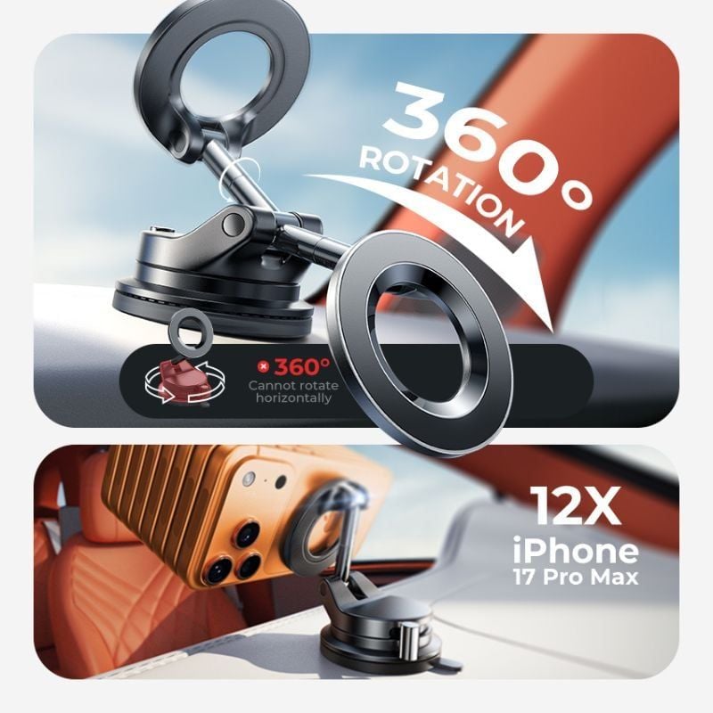 The RING | Giá đỡ điện thoại chân không từ tính LISEN cao cấp: Amazon's #1 Best-Selling Car Phone Mount (2026)