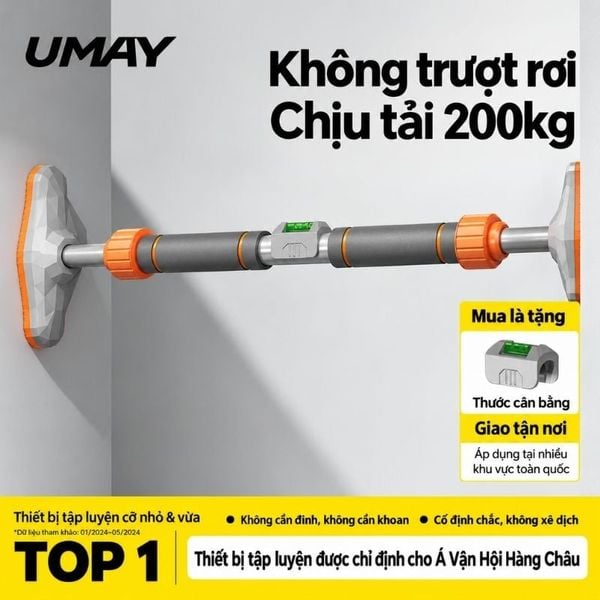  The MaxHold UMAY | Xà đơn gắn tường thông minh UMAY cao cấp 