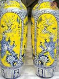  Lục Bình Bát Tràng Cao Cấp Công Danh Phú Quý Men Màu Kích Thước 1m6 