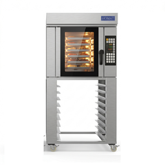 Lò nướng đối lưu xoay 5 khay Homat HM-705ER