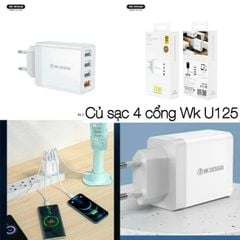 Cốc Sạc 4 Cổng USB 18W