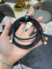 Cáp Sạc Nhanh WIWU Type-C to Type-C, bọc dù, 1m