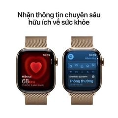 Apple Watch Series 11 LTE 42mm Viền Titan Dây Thép | Chính Hãng Apple Việt Nam