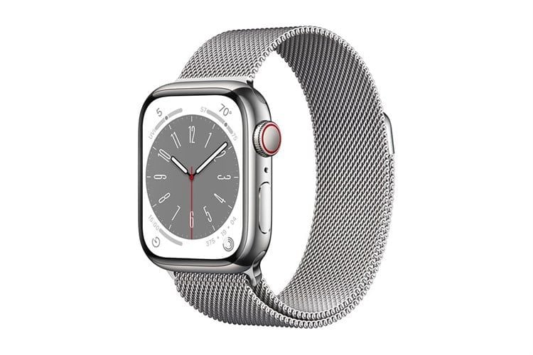 Apple Watch Series 8 LTE 41mm viền thép dây thép | Chính Hãng Apple Việt Nam