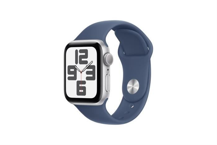 Apple Watch SE 2 LTE 44mm Viền Nhôm Dây Cao Su Thể Thao | Chính Hãng Apple Việt Nam