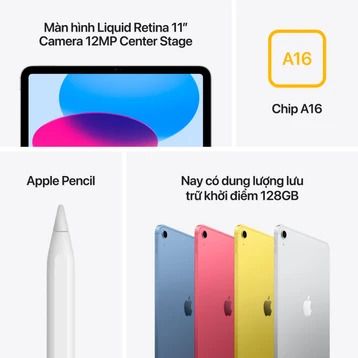 iPad A16 Wifi 128GB 2025 Like New
