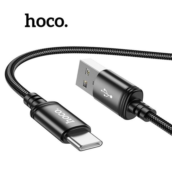 Cáp Sạc Nhanh HOCO X89 USB to TypeC dây bọc dù, hỗ trợ sạc nhanh, truyền dữ liệu