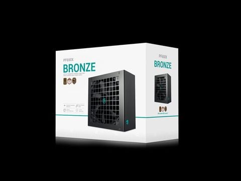 Nguồn máy tính Deepcool PF650X 650W - 80 Plus Bronze
