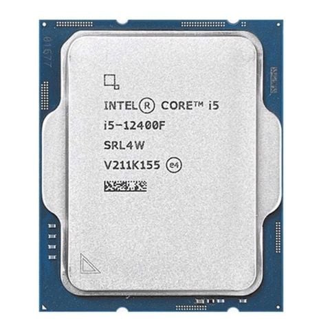 CPU Intel Core i5 12400F | 2.5GHz Turbo 4.4GHz | 6 Nhân 12 Luồng | 18MB | LGA 1700