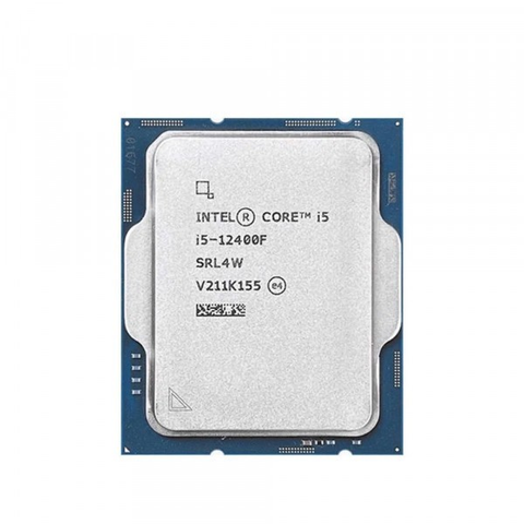 CPU Intel Core i5 12400F (TRAY) chính hãng - 2.5GHz Turbo 4.4GHz | 6 Nhân 12 Luồng | 18MB | LGA 1700