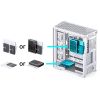 Vỏ Case PC Jonsbo D400 Black | White