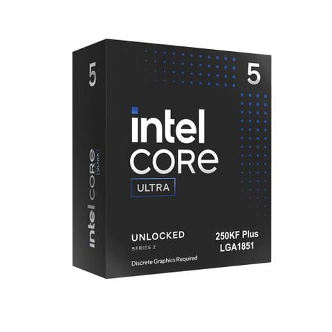 CPU Intel Core Ultra 5 250KF Plus (Upto 5.3 GHz, 18 Nhân 18 Luồng)